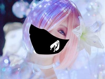 糖心主播佩戴口罩时尚风采照片集锦