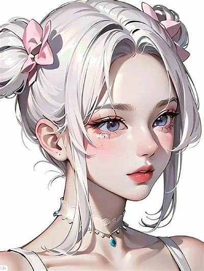 可爱女性主播头像设计，展现甜美风格与个性魅力